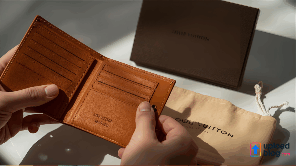 how to tell if a louis vuitton wallet is real