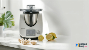 cleaning thermomix with eggshells and lemon