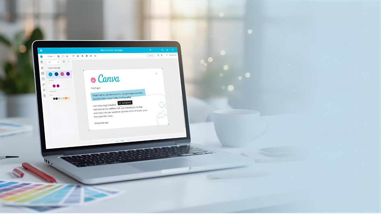 how to add link on canva