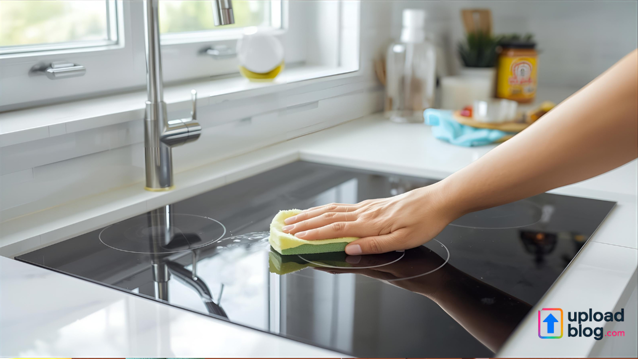 how to clean stove top elements