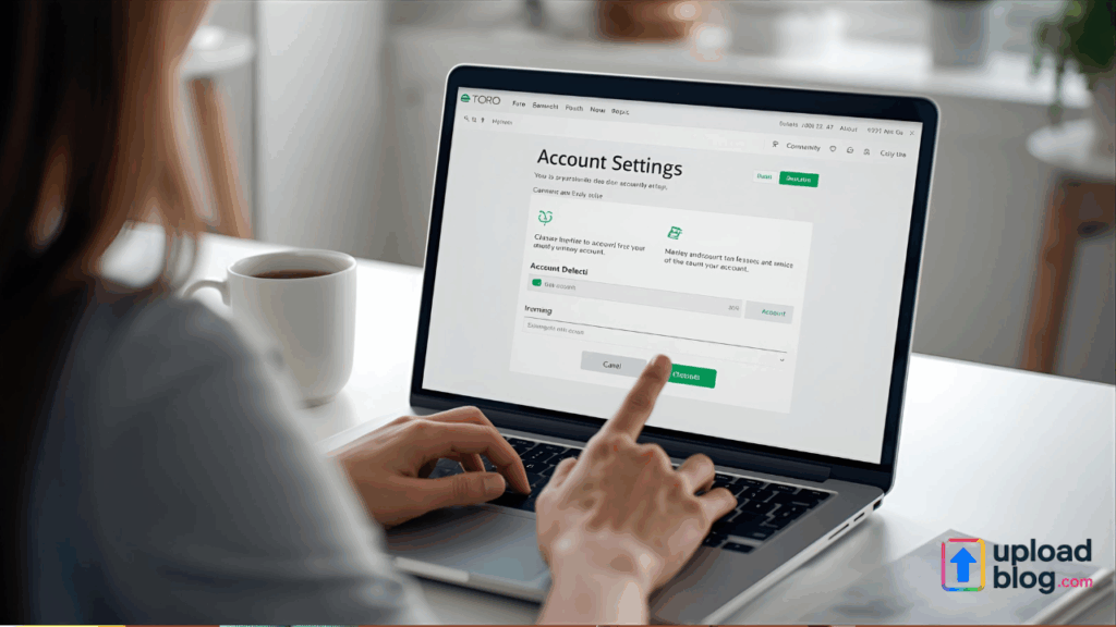 how to delete etoro account