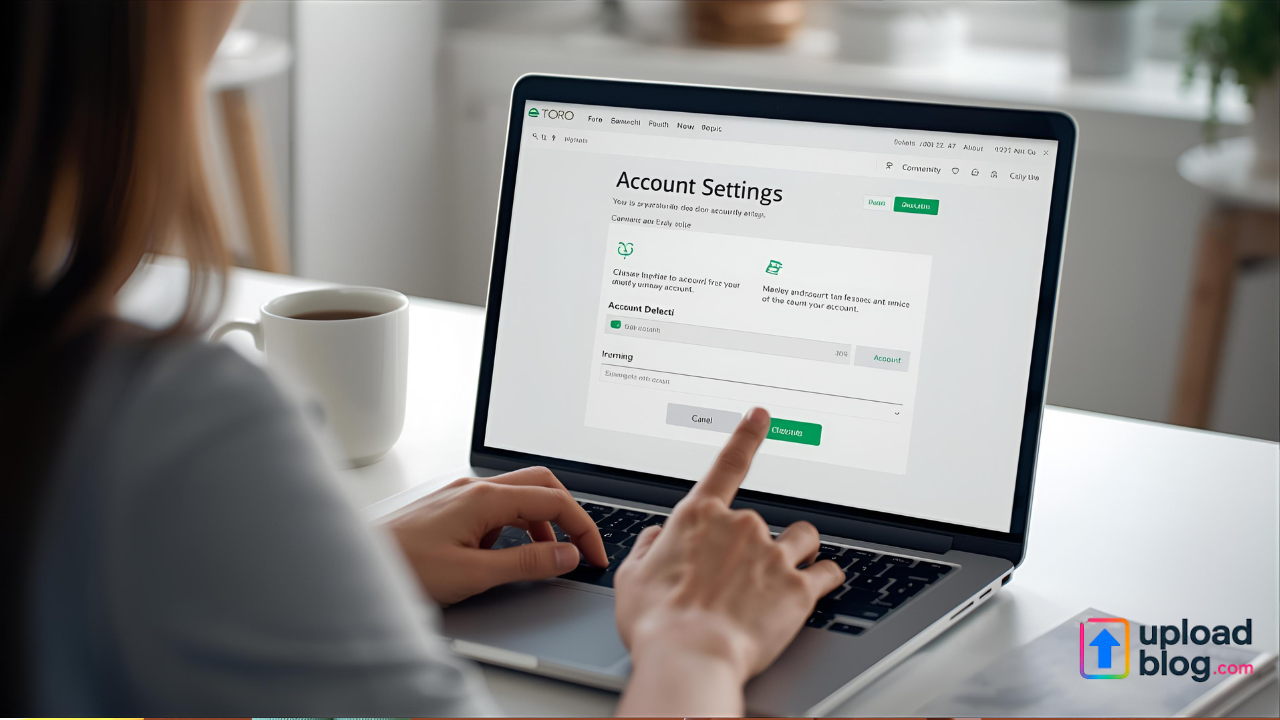 how to delete etoro account