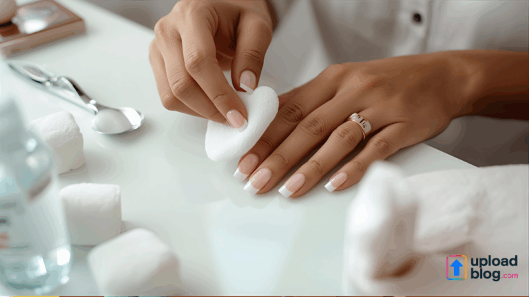 how to get pen off acrylic nails