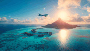 how to get to bora bora from melbourne