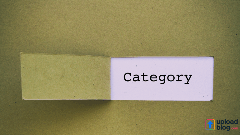 UploadBlog Category