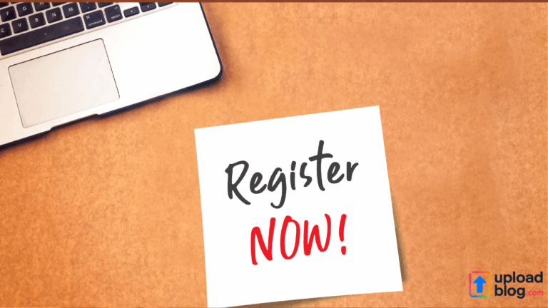 Uploadblog Register