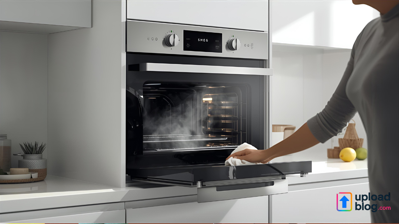 smeg oven cleaning function