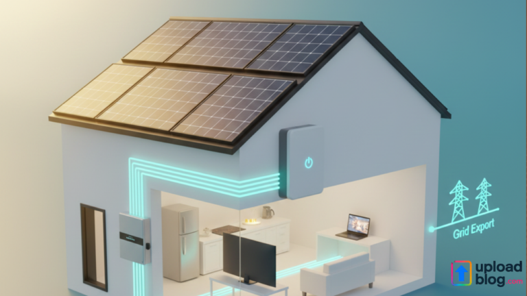 Diagram of How Solar Energy Works