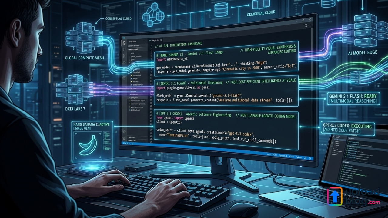 CometAPI Integrates Nano Banana 2 API, Gemini 3.1 Flash API, and GPT-5.3 Codex API with Cost-Effective Pricing